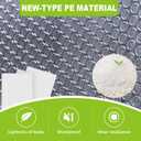 Bubble Pouches Wrap, Clear Not Self-Seal Bubble Out Bags with Double Walled Cushioning, Ideal for Packing, Shipping, Storage, Moving (50PCS-6x8Inches)