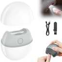 3 in 1 Automatic Electric Nail Clipper, 2026 New Electric Nail Clipper, Automatic Nail Trimmer with Light and Nail Scraps Storage, Electric Toenail Clippers for Seniors Adults (White)