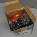 Intoypad 3 Pack Dinosaur Car Toys for Kids Toddlers, Light up Wheels Monster Truck Toys for Boys 2 3 4 5 6 7 8 Years Old Christmas Birthady Gifts Press & Go Dino Trucks Toy for Toddler Boy Baby