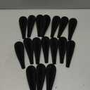 17pcs Heavy Duty Hangers Shoulder Pads Flocking Shoulder Forms for Women Suits Coats