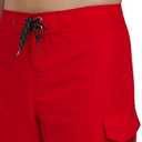 Quiksilver Men's Swimwear Regular Fit Fixed Waist UPF 50 Quick Dry 22 Inch Board Shorts, Quik Red, 40