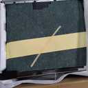 Sharp SDW6504MS Stainless Steel Dishwasher, 24-inch Pocket Handle, 52 dB, Hybrid Tub, 12 Place Settings, 5 Cycles, Heated Dry