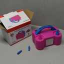 Balloon Pump, Balloon Pump Electric, Electric Balloon Pump at Home, Portable Air Blower with Dual Nozzle Balloon Air Pump for Decoration, Party and Save Time