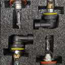 FAHREN H11 9005 Light bulbs combo, 120000 12X Super Bright H9 H8 HB3 off-Road Use or Fog light Bulbs, 6500k White Non-Polarity Plug and Play, Pack of 4