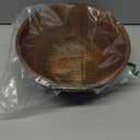 AIDEA Acacia Wood Serving Bowl for Fruits or Salads, 11" Diameter x 4.5" Height, Wooden Single Salad Bowl