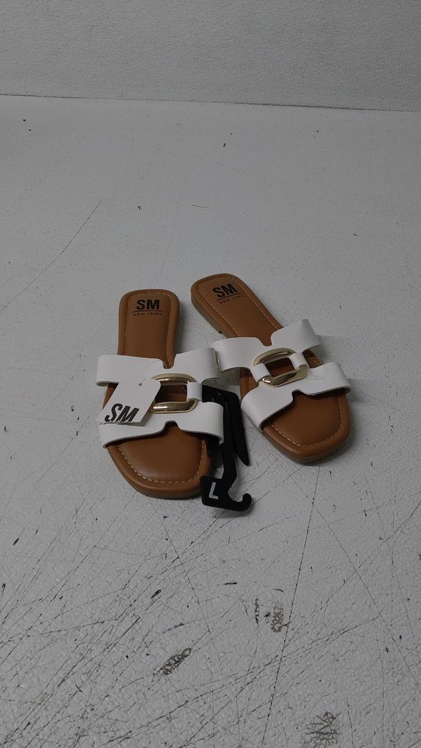SM New York Sandals WHITE 7