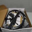 Half Moon Light for Lash Tech, Fexible Lash Lamp with Phone Holder for Eyelash Nail Art Tattoos Skincare, LED Floor Lamp Esthetician Light with 5 Color Temperatures & Brightness Setting