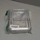 LunchBots Large Trio Stainless Steel Lunch Container -Three Section Design for Sandwich and Two Sides - Metal Bento Lunch Box - Eco-Friendly - Stainless Lid - Staineless Steel