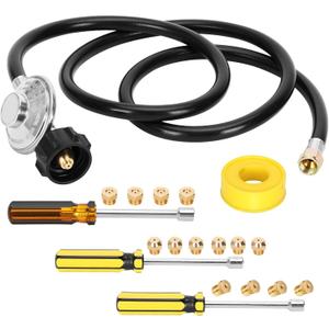 Natural Gas to Propane Conversion Kit for Weber Genesis Series Grills, 5FT Propane Conversion Kit, Convert Natural Gas to Propane Kit Compatible with Weber Genesis Series Natural Gas Grills