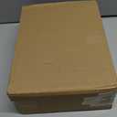 Large Modern Ceramic Vase Set, White Ribbed Matte Design, 10 Inch Tall, 4 Inch Width, 3-Piece Decorative Vases for Home, Living Room, Office (XL Matte Glaze White)