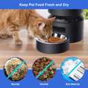 2 x Pet Food Desiccant Bag, 6 Pack Replacement Desiccant Bags for PLAF001/PLAF101/PLAF005/PLAF006/PLAF103/PLAF203 Automatic Pet Feeders,Keep Cat Food & Dog Food Dry and Fresh