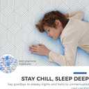 FATHOM Medium Twin XL Mattress 10 Inch Memory Foam Mattress Bed in a Box for Back Pain Relief and Cool Sleep with Gel Foam and Removeable Fiberglass Free Cover, CertiPUR-US Certified