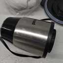 GANIZA Food Processors, Electric Food Chopper with Meat Grinder & Vegetable Chopper - 2 Bowls (8 Cup+8 Cup) with Powerful 450W Copper Motor - Includes 2 Sets of Bi-Level Blades for Fruits/Meat/Nuts (Black)