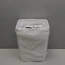 Anborry Bathroom Trash Cans with Lid 2 Pack 2.2 Gallon Touchless Automatic Motion Sensor Small Slim Garbage Can, Smart Electric Narrow Garbage Bin for Bedroom Office Kitchen (White)