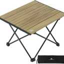 Ultralight Compact Camping Folding Table with Carry Bag (Nature- S)