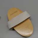 POPCHOSE Dry Brushing Body Brush, Natural Bristle Dry Skin Exfoliating Brush Body Scrub for Flawless Skin, Cellulite Reduction, Lymphatic Drainage and Blood Circulation Improvement (1 Count, Boar Bristles)