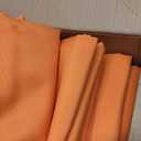 HolidayIdeas Waterproof Outdoor Curtains for Patio, 6 Panels - 54x108 Inches - Weatherproof Privacy Outsides Curtains for Backyard Porch Gazebo, Sunlight & UV Blocking (MeccaOrange, Grommet Top)