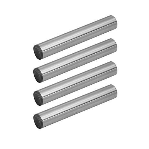 POWERTEC 71474 Hardened Steel Dowel Pins 1/2 Inch, Heat Treated and Precisely Shaped for Accurate Alignment, 4 Pack, Set of 2