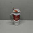 Owala Stainless Steel Triple Layer Insulated Travel Tumbler with Spill Resistant Lid, Straw, and Carry Handle, BPA Free, 40 oz, Gray (Iced Tea) (40 Ounces (Pack of 1))