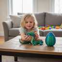 17.8-inch 3D Printed Dragon Eggs, Fidget Toys for Kids & Adults, for Home Office Desk Decor(Dragon God)