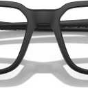 ARNETTE Men's An7238 K8 Square Prescription Eyewear Frames (Matte Black/Demo Lens)