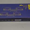 Glass Suction Cups Heavy Duty Aluminum Vacuum Plate Handle Floor Holder Hooks to Lift Large Glass/Tile Suction Cup Lifter/Moving Glasses/Pad for Lifting/Dent Puller (2 Pack) (Yellow)