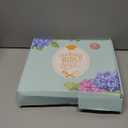 Recipe Binder with Plastic Sleeves, Full Page Cards and Dividers, Recipe Binder 8.5x11 3 Ring, Blank Recipe Book Binder to Write in Your Own Recipes (Blue Hydrangea)