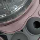 KADTC 3 Levels of Step-by-Step Challenge,Large Size,Dog Puzzle Feeder Toy - U.S. Brand & Design,Spin-to-Release Treat Dispenser For Dogs Boredom Toys Mental Stimulation Enrichment Slow Feeding Puzzles (Pink)