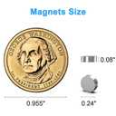 Small Magnets for Crafts, 800 Pack 6x2 mm Round Magnetic Rare Earth Neodymium Magnet for Home Kitchen Office School 3D Printing Handcrafts Refrigerator