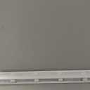 DEZ FURNISHINGS Cordless 2" Flat Slat Venetian Blind, 52" W x 60" H, White