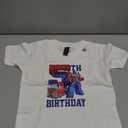 Transformers 5th Birthday Optimus Prime Autobot Poster Comfort Colors Adult Heavyweight T-shirt, XS