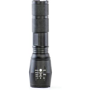 Dorcy 41-4379 200-Lumen Ultra HD Aluminum LED Rechargeable Flashlight with Power Bank