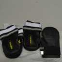 QUMY Dog Shoes for Large Dogs, Medium Dog Boots & Paw Protectors for Winter Snowy Day, Summer Hot Pavement, Water-Resistant in Rainy Weather, Outdoor Walking, Indoor Hard floors Skid-Resistant Sole