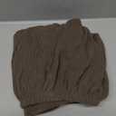Couch Cushion Covers,Comfort Soft Magic Sofa Covers Washable Stretch Resistant for Chair Cushion Couch Furniture Protectors for Pets Sectional Slipcovers(Back Couch Cover,Brown)