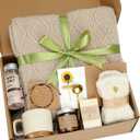 Get Well Soon Gift Baskets for Women - After Surgery Care Package, Sympathy & Condolences Basket for Loss, Grief, Miscarriage & Postpartum Mom