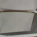 ANDY STAR 24x40 Gold Bathroom Mirror, Oblong Brass Mirror with Stainless Steel Metal Frame, Brushed Gold Oval Vanity Mirror for Over Sink, Modern Anti Rust Wall Mounted