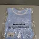 Qaoerde Baby Girl Dress Puff Sleeve Tutu Dress Butterfly Tulle Dress Flower Girl Birthday Party Princess Dresses (Blue)