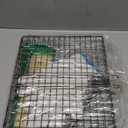 Grill Basket - Grill Baskets for Outdoor Grill, Stainless Steel Large Grilling Basket w Removable Handle, Portable Fish Grilling Rack for Grill Ideal Meat Fish Vegetables Grilling Accessories