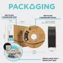 Polymaker PLA PRO Filament 1.75mm 1kg, Tough & High Rigidity Light Blue 3D Printing Filament, PolyLite PLA PRO 3D Printer Filament 1.75mm, Print with Most 3D Printers