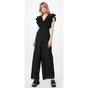 Formal Jumpsuit for Women Dressy Elegant Long Straight Pants Jumpsuits for Party Club with Zipper, XL