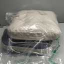 Chair Cushions for Dining Chairs, Dining Chair Cushions, Tufted Indoor Chair Pads with Ties & Non Slip Backing, Seat Cushions for Kitchen Chairs 16.5 x 16.5 x 3.5, Set of 2, Beige