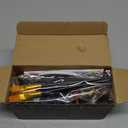 Nicpro 12 Colors Fabric Paint (1oz/30ml), Permanent Soft Fabric Paint Set with Brushes, Palette, Stencils, Non-Toxic Textile Paint for Fabric DIY Crafts, T-Shirts, Shoes, Jeans, Bags, Art Supplies