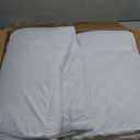 Sweetcrispy Mattress Topper Full Size, Mattress Pad Cover for Hot Sleepers, Extra Thick 5D Snow Down Alternative Overfilled Plush Pillow Top, with 8-19 Inch Deep Pocket Mattress Topper, 75 X 54 In