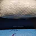 DreamyBlue Signature Pillow w/Adjustable Loft  Shredded Memory Foam Fill  Neutral Alignment for Side, Back, and Stomach Sleepers  Washable Bamboo Rayon Cover  CertiPUR-US Certified Foam (King) (King (Pack of 1))