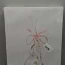 3 Piece Wall Art Hand-Painted Framed Flower Painting On Canvas Gallery Wrapped Modern Floral Artwork for Living Room Bedroom