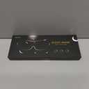 MZOO Luxury Sleep Eye Mask for Side Sleeper Men Women, Zero Eye Pressure 3D Sleeping Mask, Light Blocking Patented Design Night Blindfold, Soft Eye Shade Cover for Travel, Black