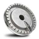 WB16X24722 Oven Gas Range Extra Large Surface Burner Base Compatible with GE Haier JGBS66DEK4WW JGBS66DEK3BB JGP3030Sl1SS, WB16X24722 Surface Range Burner Base Replace 4454597 PS11726674 AP5986249