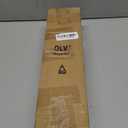 OLV Gold Industrial Curtain Rods for Windows 48 to 84 Inch(4 to 7 Feet), 1 Inch Diameter Blackout Wrap Around Adjustable Heavy Duty Window Drapery Rods, Indoor and Outdoor (36''-88''|1 pack)