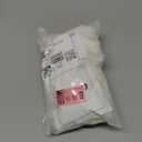 YJ YANJUN Lace Curtains - 36 Inch Length Ivory Country Cafe Sheer Tier Curtains for Kitchen & Bathroom - 2 Panels, 26 x 36 Inch