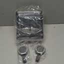 Toothbrush Holders Wall Mounted for Bathrooms, Suction Cup Electric Tooth Brush and Toothpaste Organizer Razor Holder for Shower, Countertop, Vanity, Gray (Grey)